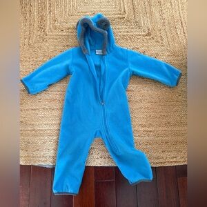 Columbia fleece bunting 12-18 month